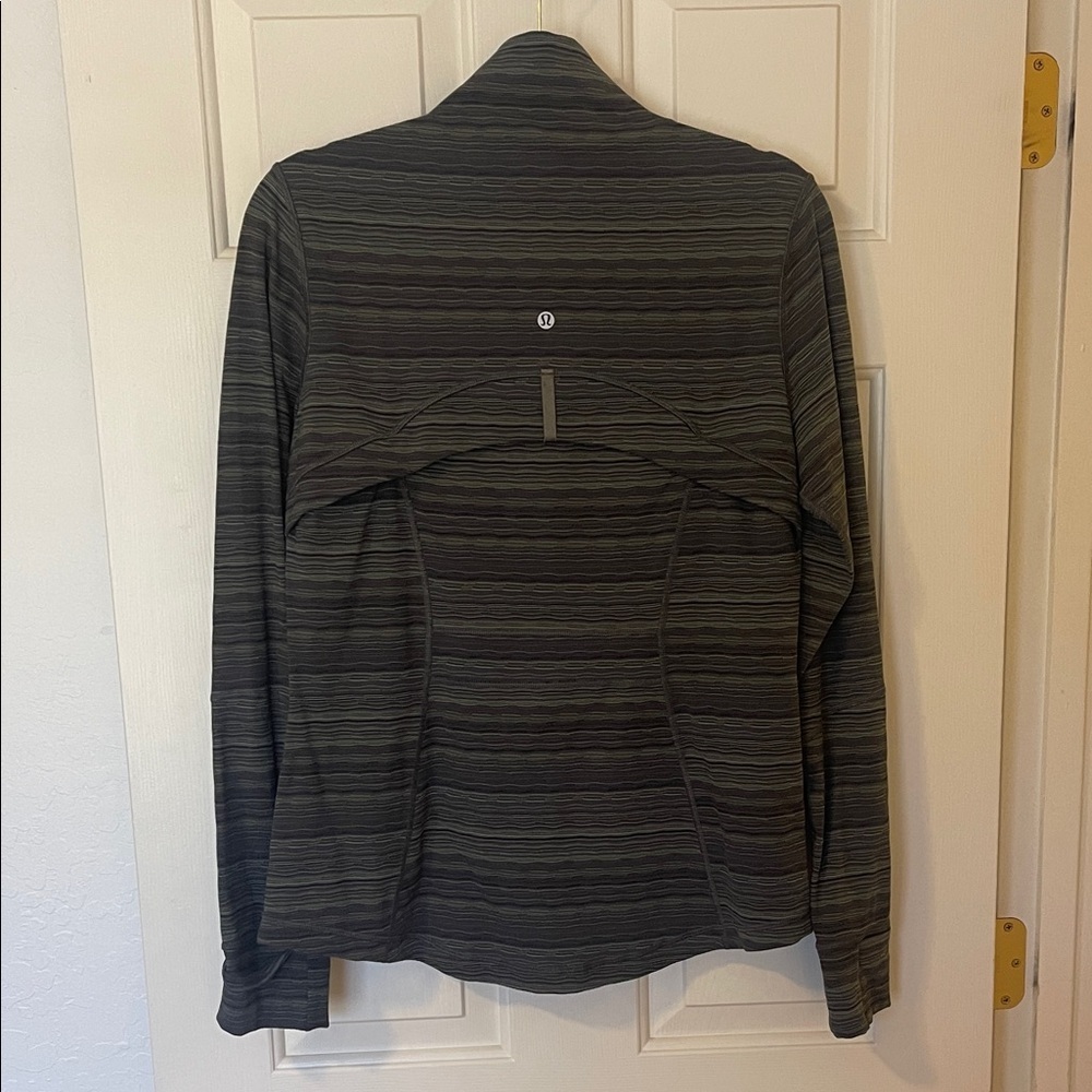 Lu-Lu Lemon 🍋 Striped Full-Zip Jacket - Picture 4 of 4
